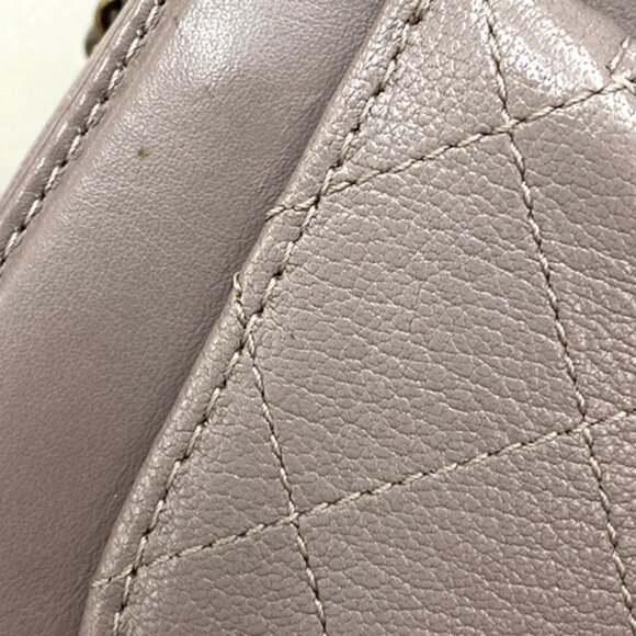 CHANEL CC Coco Curve Matelasse Chain Shoulder Hand Bag Leather PE GHW 397RL240 - Picture 8 of 16